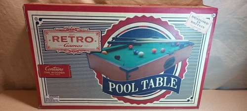 Retro games pool table - pool, -dunelm