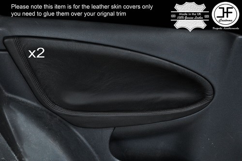 Black stich rear door card - stich, 2x