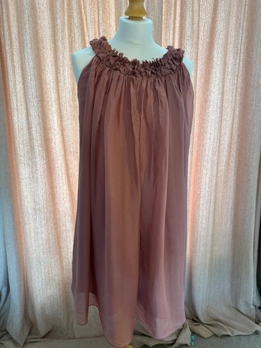 100 silk goddess mini dress - 100%,