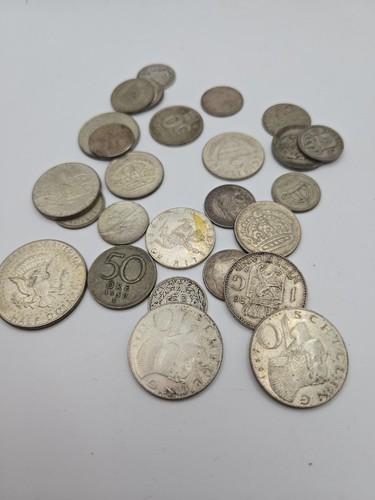Joblot silver coins - joblot,