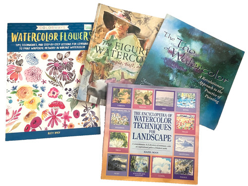 Watercolor book lot - lot, ~