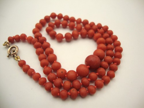 Stunning antique natural - natural, red