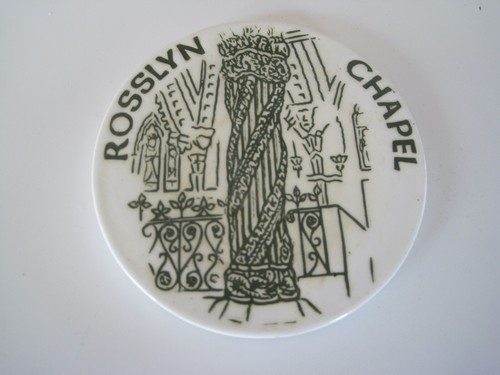 Rosslyn chapel coaster - chapel,