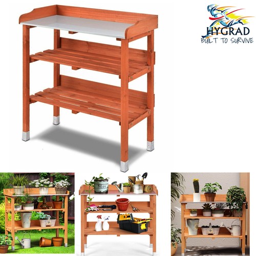 Tier wooden garden potting - tier,