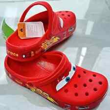 Disney Lightning Mcqueen Crocs Outdoor Cartoon Shoes Footwear