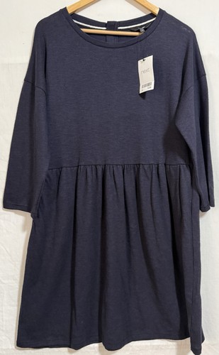 Next navy casual dress size - next,