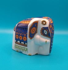 Vintage Elephant Tea Caddy
