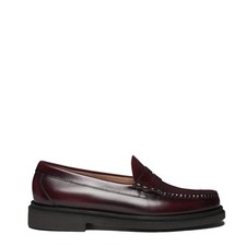 G.H Bass Weejun Step Larson Moc Penny Wine Leather
