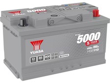 110 Yuasa Car Battery YBX5110 Yuasa Silver High Performance 12V 85Ah HSB110
