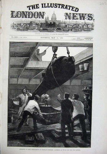 Original old antique print - original,