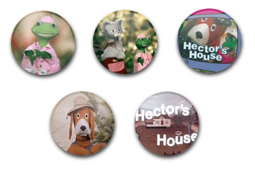 25mm inch button badges - 1", 5