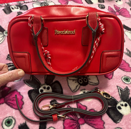 River island red - red, leather