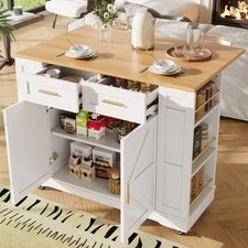 Rolling Kitchen Island on
