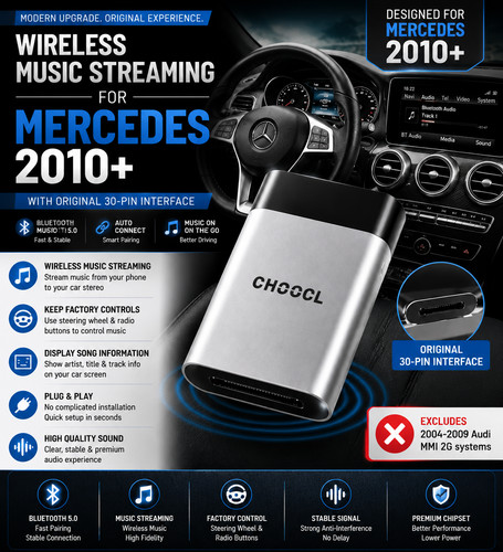 Pin bluetooth adapter - 30-pin, for