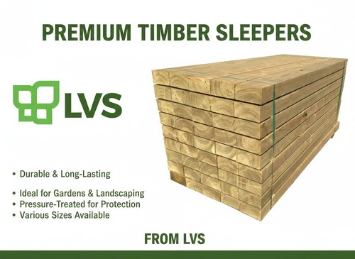 Timber railway sleepers - railway,