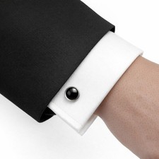 Vintage Tuxedo Shirt Studs Set