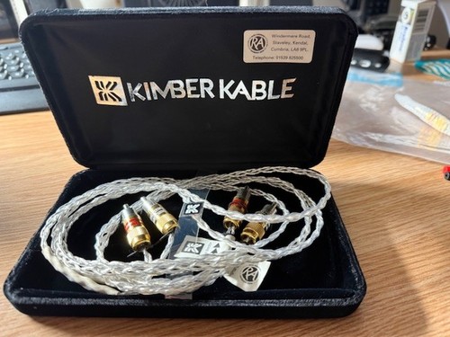 Kimber kcag interconnect cable - kimber,