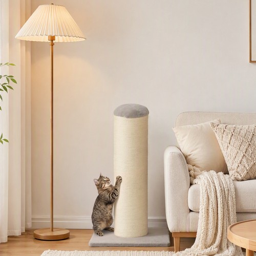 Pawhut cat scratching post - cat,