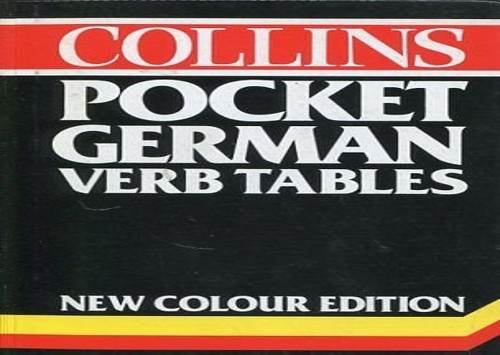 Collins pocket german verb - pocket,