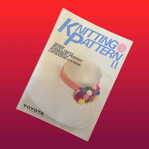 Knitting pattern toyota - pattern, ii