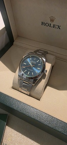 Rolex milgauss 116400gv - rolex, z-blue