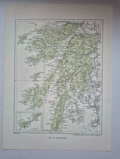 Old Antique Print 1926 Britain