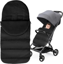 Luxurious Black Footmuff with
