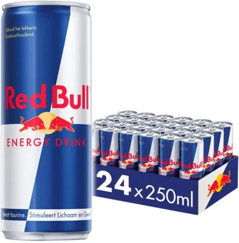 Red bull energy drink - red,