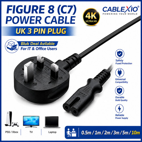 Figure power cable c7 - figure, 8