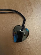 Lola Rose Necklace Black Heart Semi Precious Stone