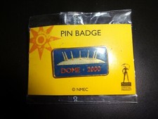 Millennium Dome 2000 blue enamel pin lapel badge O2 Arena