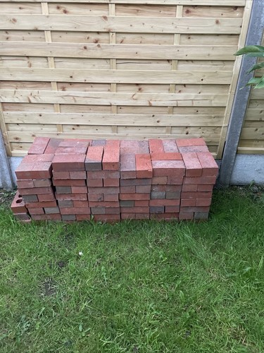Clay red house - red, bricks