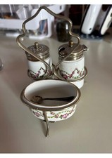 Antique Cruet Set c 1893 -