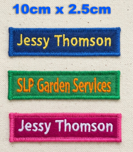 Personalised embroidered name - personalised,