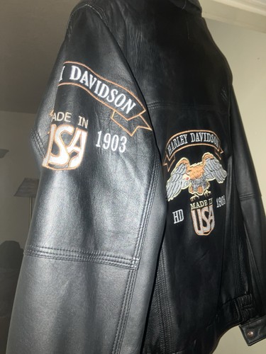 Harley davidson men leather - harley-davidson, men's