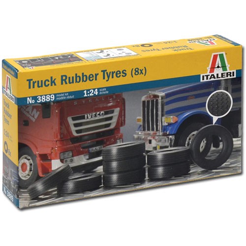 Italeri truck rubber - truck, tyres