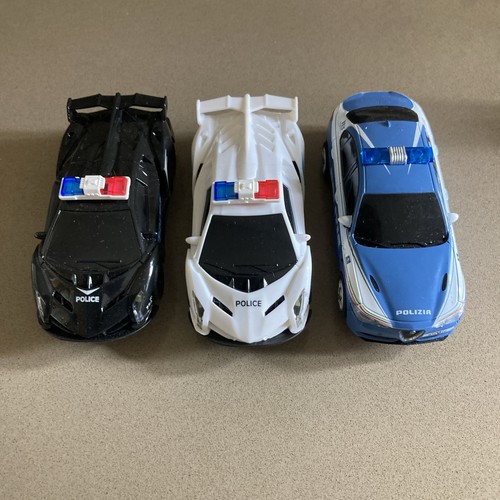 Police cars scale slot - cars,