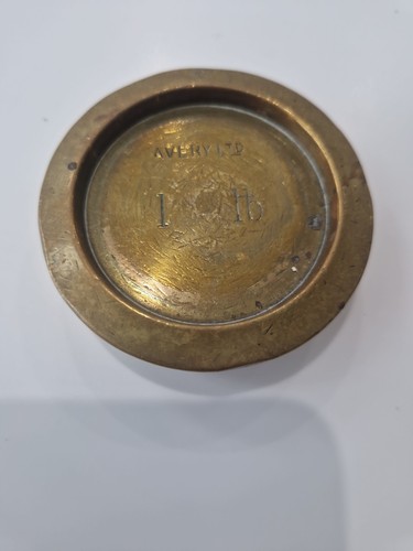 Vintage avery round - vintage, 1lb