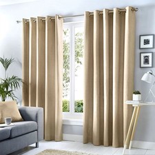 Eyelet Curtains 100% Cotton