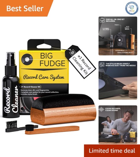 Vinyl record cleaning - 4-in-1,
