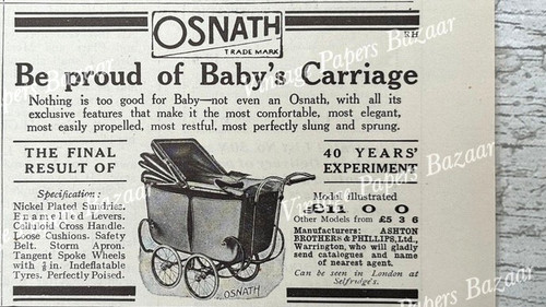 Osnath baby carriage - baby, ashton
