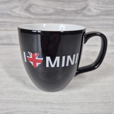 I Heart Love Mini Cooper Union Jack "Exciting to the Very Last Drop" Coffee Mug