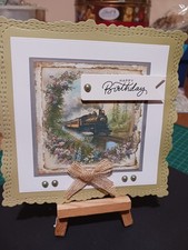 Handmade Steam Train Birthday