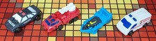 Vintage Hasbro Transformers G1 Autobot Micromaster Rescue Patrol x4 Nr Complete