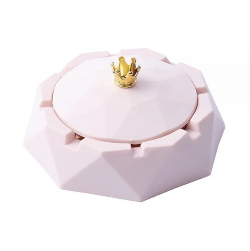 Stainless steel ashtray with - stainless,