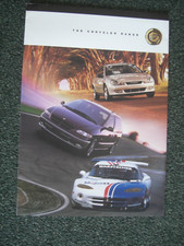 CHRYSLER RANGE BROCHURE, 1999