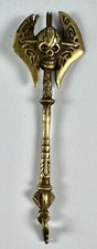 TIBETAN DOUBLE SIDED SKULL AXE