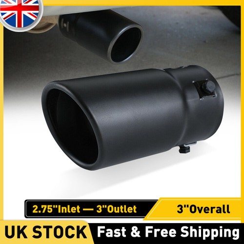 Universal chrome exhaust - chrome, end