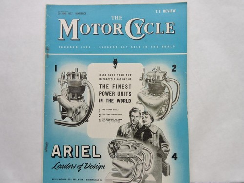 June 1957 the motor cycle - 1957,