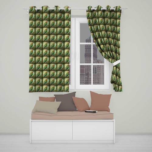 Blackout eyelet curtains - blackout,